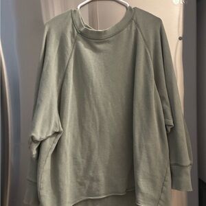 Aerie Sage Green Knit Pullover